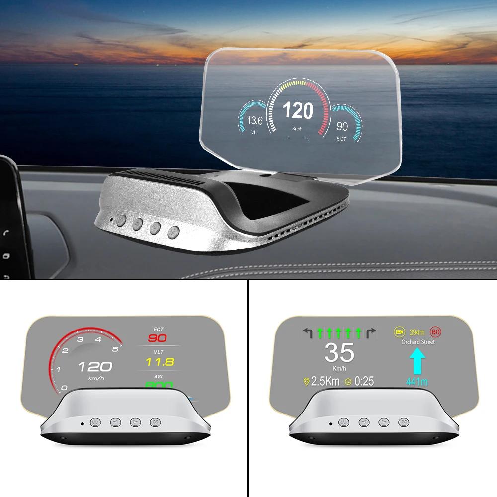 C3 HUD ޴  ÷ ڵ  ڵ   ׺̼ GPS obd2 ӵ